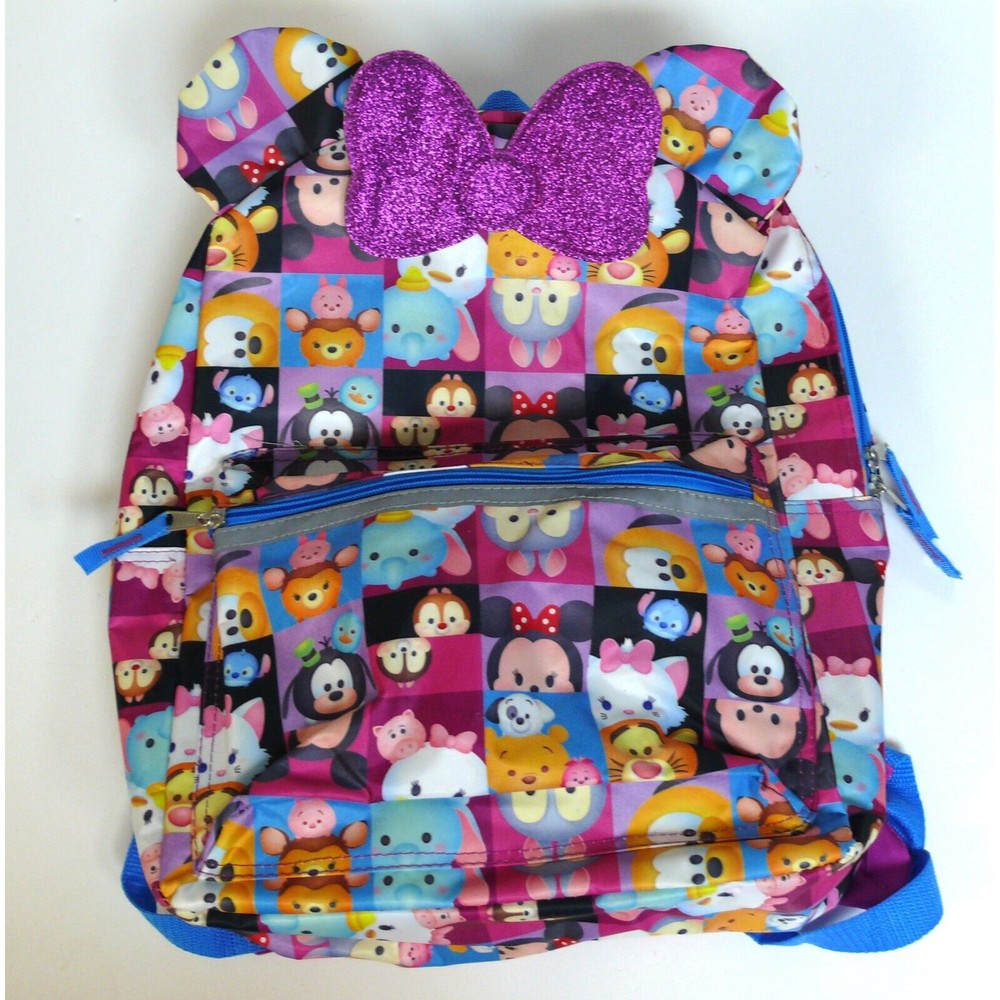 Disney Tsum Tsum Emoji Winnie the Pooh character Backpack School Bag Tote